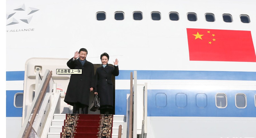 习近平和夫人彭丽媛